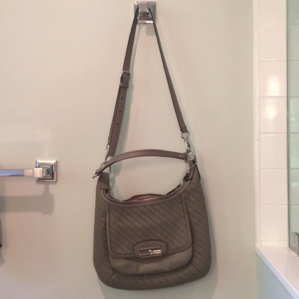 NWOT! Grey Coach Kristin satchel!